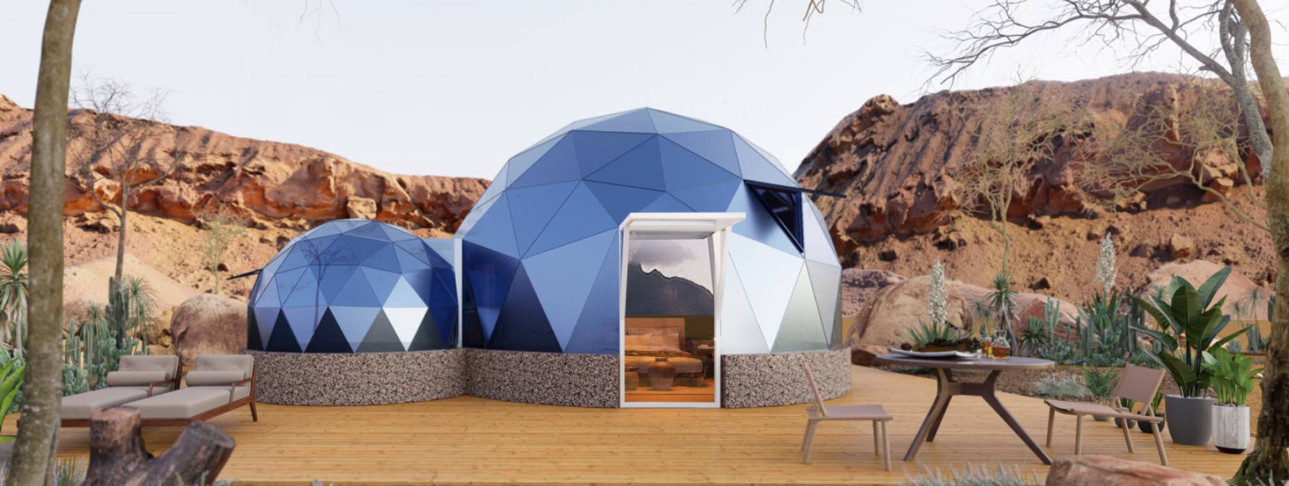 雨山区球形智能光伏玻璃星空房